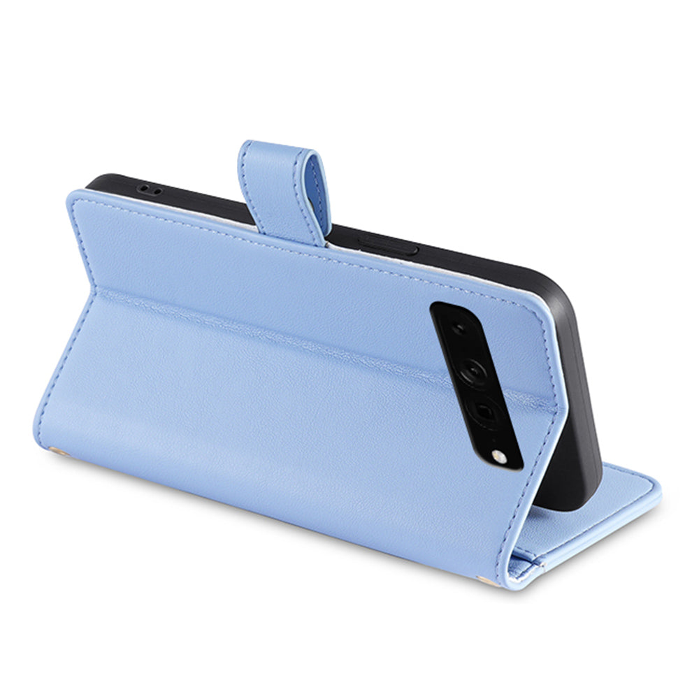 For Google Pixel 7 Pro 5G Textured PU Leather Zipper Pocket Flip Folio Case Multiple Card Slots Wallet Stand Wallet Phone Cover with Wrist Strap and Shoulder Strap For Google Pixel 7 Pro 5G Textured PU Leather Zipper Pocket Flip Folio Case Multiple Card Slots Wallet Stand Wallet Phone Cover with Wrist Strap and Shoulder Strap